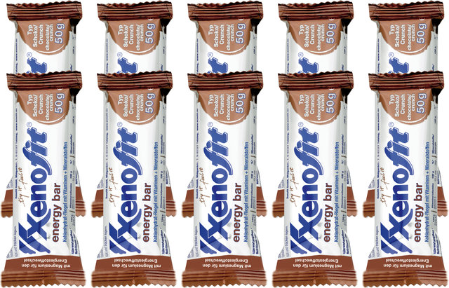 Xenofit energy bar - 10 pieces - chocolate crunch