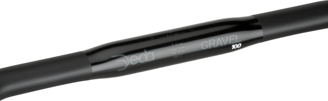 DEDA Gravel100 31.7 Lenker - black on black/440 mm