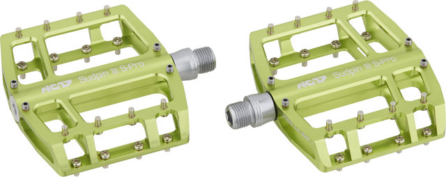 NC-17 Pedales de plataforma Sudpin III S-Pro - verde