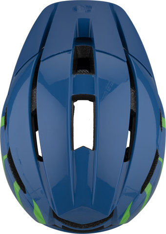 Bell Casque pour Enfants Sidetrack II MIPS - strike gloss blue-green/50 - 57 cm