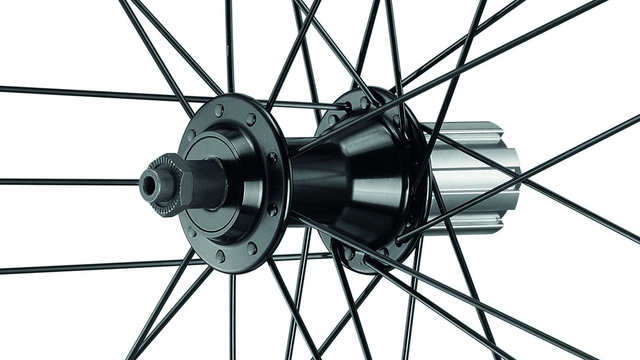 Campagnolo Calima G3 Wheelset - black/130 mm/100 mm/28"/Shimano Road/100 mm/Shimano Road/100 mm/130 mm