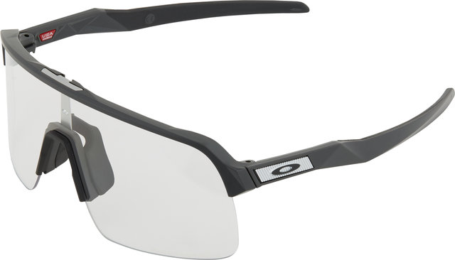 Oakley Sutro Lite Photochromic Brille - matte carbon/clear to black iridium photochromic