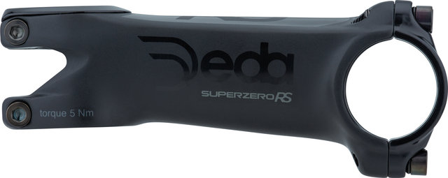 DEDA Superzero RS 31.7 Vorbau - polish on black/-8°/100 mm