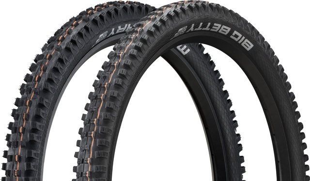 Schwalbe Big Betty / Magic Mary Evolution ADDIX Soft 29" Folding Tyre Set of 2 - black/29 /62 mm/62-622/2.4 