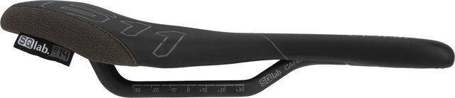 SQlab 611 Ergowave Carbon Sattel - schwarz/140 mm