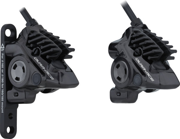 Shimano Dura-Ace Front+Rear Set Disc Brake BR-R9270 + Di2 ST-R9270 - black/Set/left/right (side-specific)