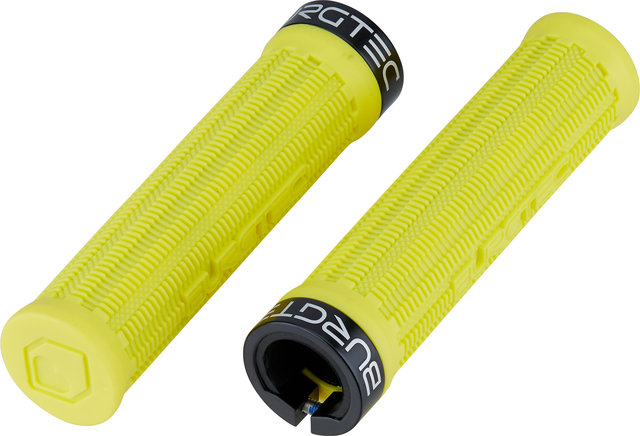 Burgtec Puños del manillar The Bartender Pro Greg Minnaar Signature - electric yellow/135 mm