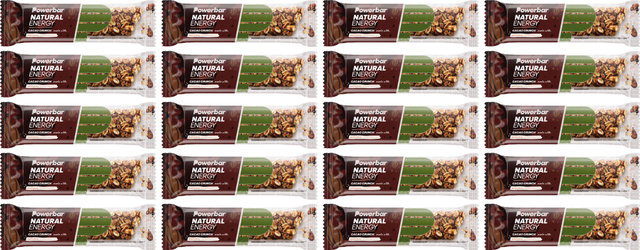 Powerbar Natural Energy Cereal Bar - 20 Bars - cacao crunch