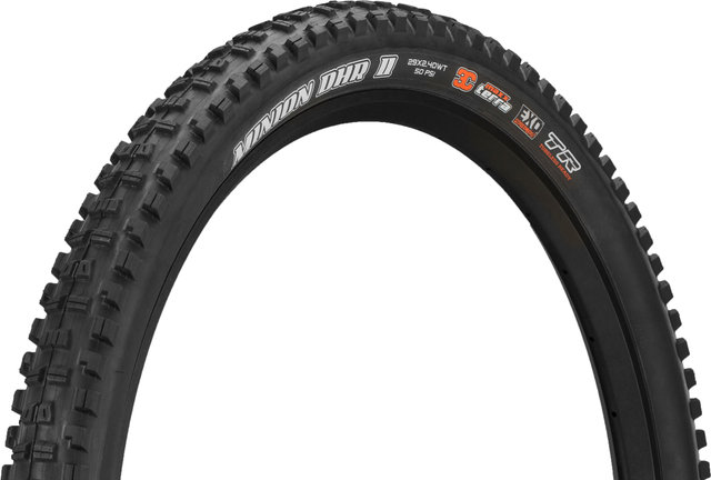 Maxxis Minion DHF / DHR II 3C MaxxTerra EXO WT TR 29" Folding Tyre Set - black/29 /61 mm/61-622