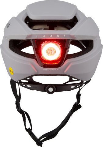 LUMOS Casque Ultra Fly MIPS + Lampe de Casque à LED Firefly - maverick grey/54 - 61 cm