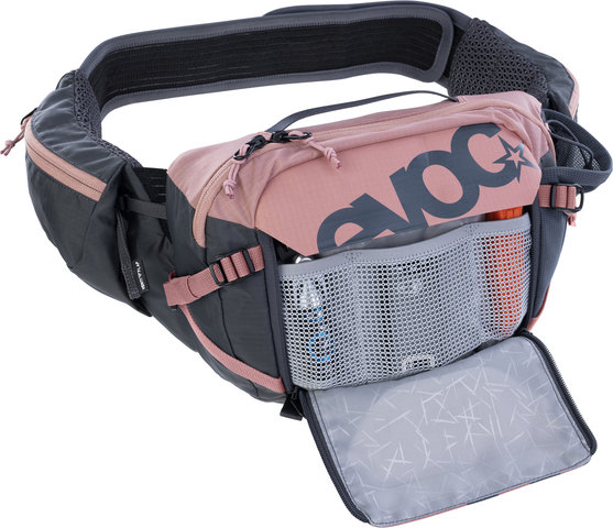 evoc Hip Pack Pro 3 Waist Bag + 1.5 L Hydration Bladder - dusty pink/3000 ml