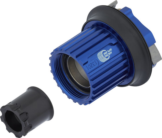 tune Umrüstkit mit Freilaufkörper Standard für X-12 Steckachse - blau/Shimano Micro Spline