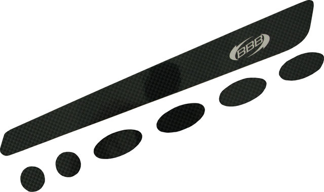 BBB BikeSkin BBP-50/BBP-51 Frame Protection Sticker Set - carbon