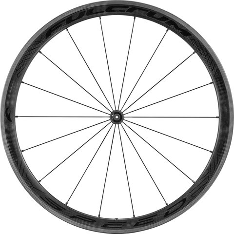 Fulcrum Speed 40C Carbon Wheelset - carbon-black/Non Boost/Non Boost/130 mm/100 mm/28"/Shimano Road/100 mm/Shimano Road/100 mm/130 mm