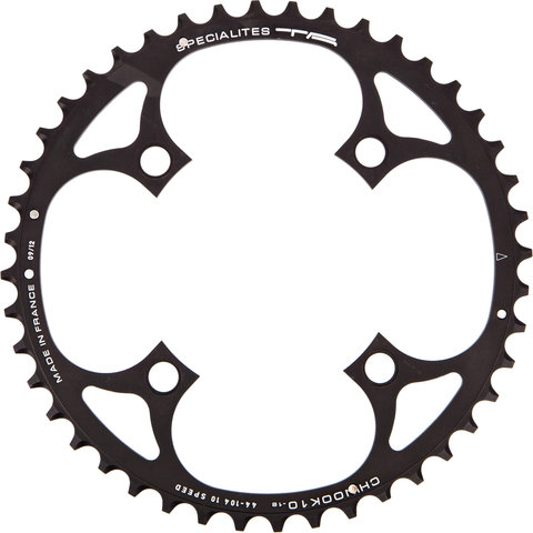 TA Chinook11 Chainring, 4-arm, Outer, 104 mm BCD, 18 mm Mount - black/44 