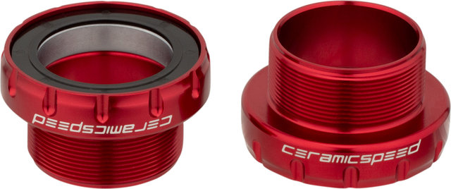 CeramicSpeed BSA 30 Coated Bottom Bracket - red/BSA