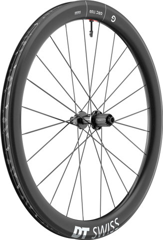 DT Swiss GRC 1100 DICUT 50 Disc Center Lock 28" Laufradsatz - schwarz/142 mm/100 mm/28"/Shimano Road/100 mm/Shimano Road/100 mm/142 mm