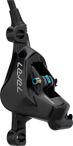 SRAM Level Ultimate Carbon Disc Brake Set - black anodized-rainbow/Set/Flip-Flop (non-side-specific)