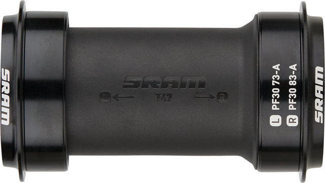 SRAM DUB PF30 MTB Wide Bottom Bracket 83mm - black/Press Fit PF30