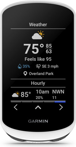 Garmin Sistema de navegación Edge Explore 2 GPS - blanco-negro
