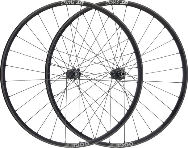 DT Swiss Set de Roues X 1900 SPLINE 25 Boost Disc Center Lock 29" - noir/Shimano Micro Spline/Boost/148 mm/110 mm/Boost/29"/110 mm/Shimano Micro Spline/110 mm/148 mm