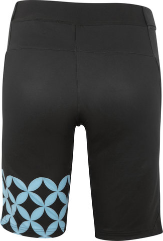 Shimano Sayama Printed Damen Shorts - black-blue/S