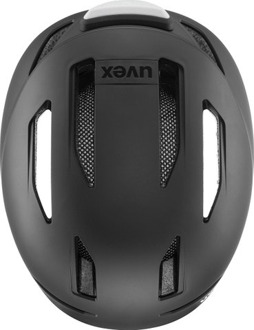 uvex Casco urban planet LED - black mate/58 - 61 cm