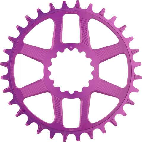 e*thirteen Helix R Guidering Direct Mount Chainring - eggplant/32 