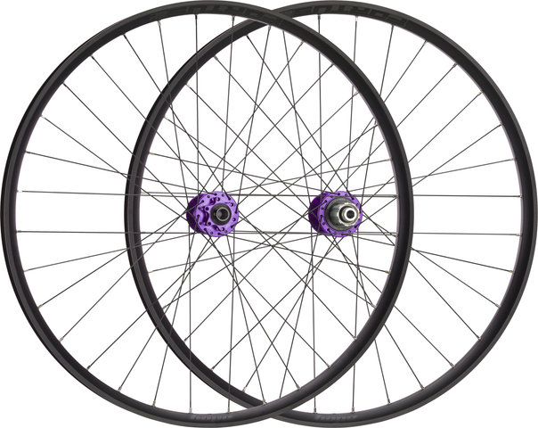 Hope Set de Roues Pro 5 + Fortus 30 SC Disc 6 trous 29" Boost - purple/Shimano VTT/Boost/148 mm/110 mm/Boost/29"/110 mm/Shimano MTB/110 mm/148 mm