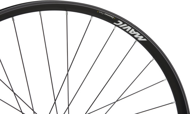 Mavic Juego de ruedas Deemax Park Disc 6 agujeros 29" Super Boost - negro/Juego de 29" (RT 15x110 Boost + RT 12x157 Super Boost) Shimano