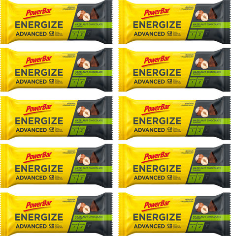 Powerbar Energize Advanced Energy Bars - 10 pieces - hazelnut-chocolate