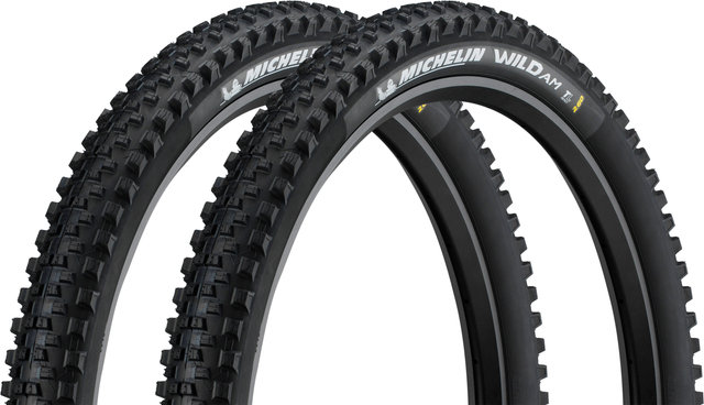 Michelin Wild AM Performance 27.5"+ Folding Tyre Set - black/27.5 /66 mm/66-584/2.6 