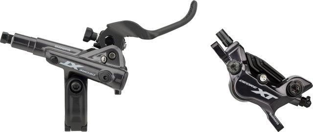 Shimano XT BR-M8120 Disc Brake w/ Sintered Pads J-Kit - black/Rear wheel/Right (side-specific)