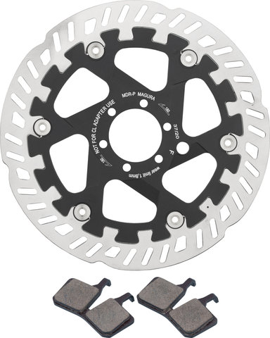 Magura MDR-P Bremsscheiben und Belag Kit 6-Loch 180 mm - 9.P/180 mm