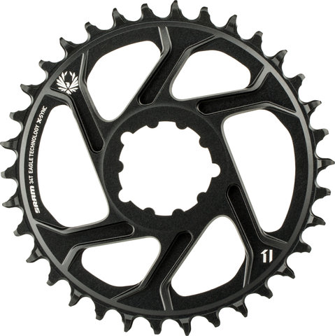 SRAM Chainring X-Sync 2 Direct Mount 6 mm for X01/XX1/GX Eagle - black/34 