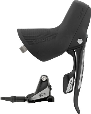 SRAM Freno de disco hidr. Rival 22 FM c. manetas cambios/frenos DoubleTap® - black/Rueda trasera