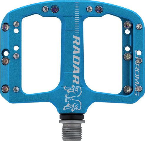 Chromag Radar Children's Platform Pedals - blue