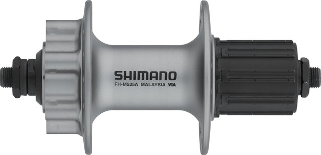 Shimano HR-Nabe FH-M525A Disc 6-Loch für Schnellspannachse - silber/32/Shimano MTB/Shimano MTB