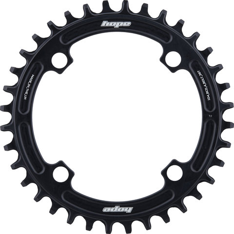 Hope R22 Chainring, 4-arm, 104 mm Bolt Circle Diameter - black/36 