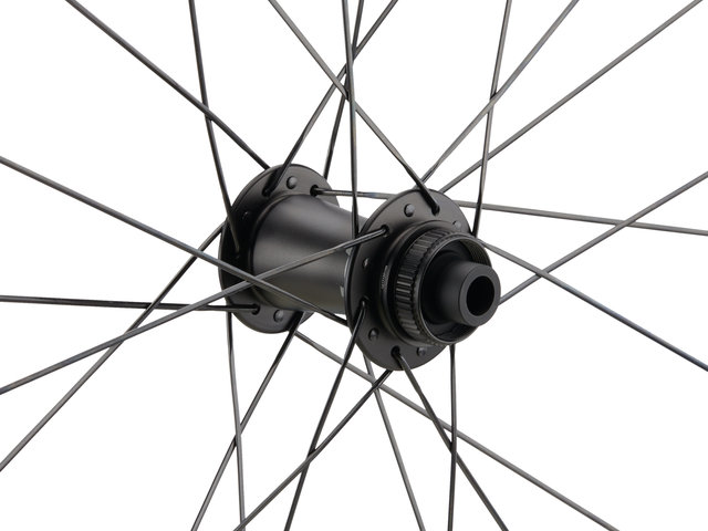 Zipp 404 Firecrest® Carbon Tubeless Disc Center Lock Laufradsatz - black/142 mm/100 mm/28"/Shimano Road/100 mm/Shimano Road/100 mm/142 mm