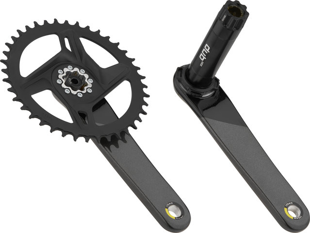 SRAM Force 1 D2 AXS Wide DUB DM 1x12-speed Carbon Powermeter Crankset - iridescent/175,0 mm