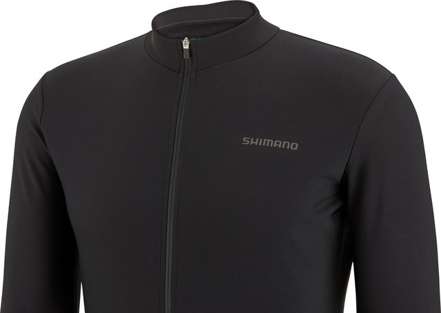 Shimano Maillot de manga larga Element Long Sleeves - black/M