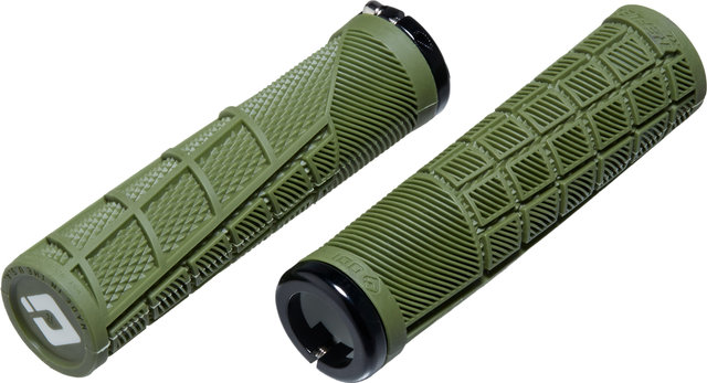 ODI Puños Reflex XL v2.1 Lock-On - army green/135 mm