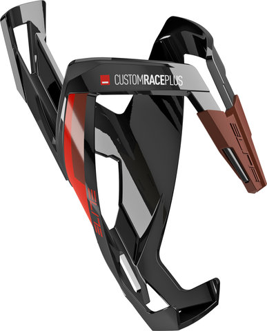 Elite Custom Race Plus Flaschenhalter - schwarz glänzend-rot