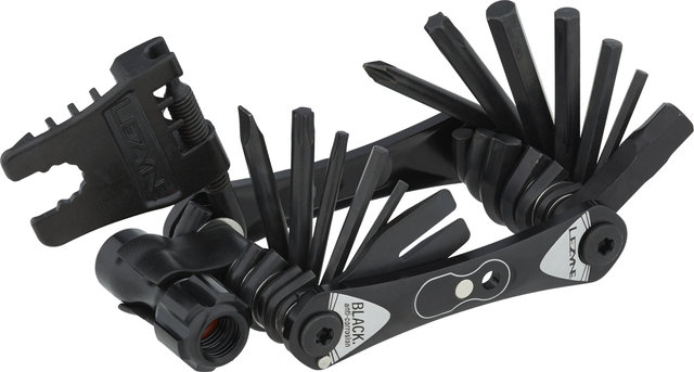 Lezyne RAP II 25 Multi-tool with CO2 Valve Head - black