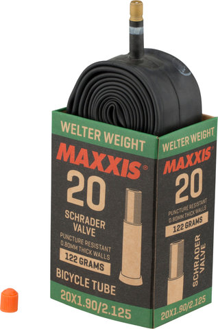 Maxxis Welterweight 20" Schlauch - schwarz/AV/47-406 bis 57-406/20 x 1,9-2,125 AV 36 mm/36 mm