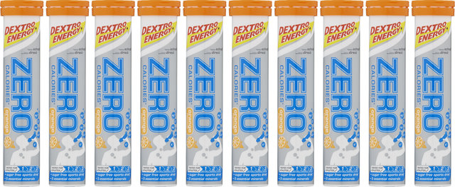 Dextro Energy Brausetabletten Zero Calories - 10 Stück - orange