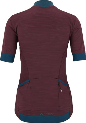 VAUDE Maillot para damas Womens Kuro FZ Tricot - cassis/36/XS