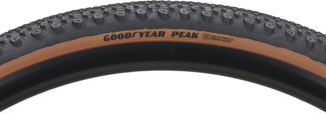 Goodyear Peak Ultimate Tubeless Complete 28" Folding Tyre - black-tan/28 /40 mm/40-622