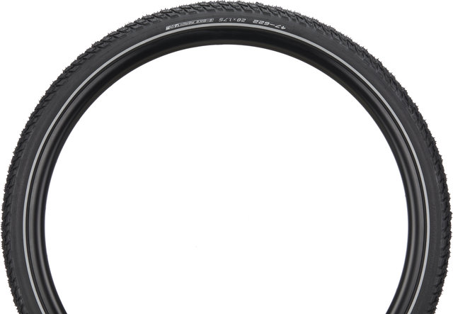 Schwalbe Marathon Plus Tour Performance ADDIX E 28" Wired Tyre - black-reflective/28 /45 mm/47-622/1.75 